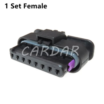 8 Pin 1-1670920-1 Automotive Fuel Injector Socket Dash Sensor Plug For VW Audi