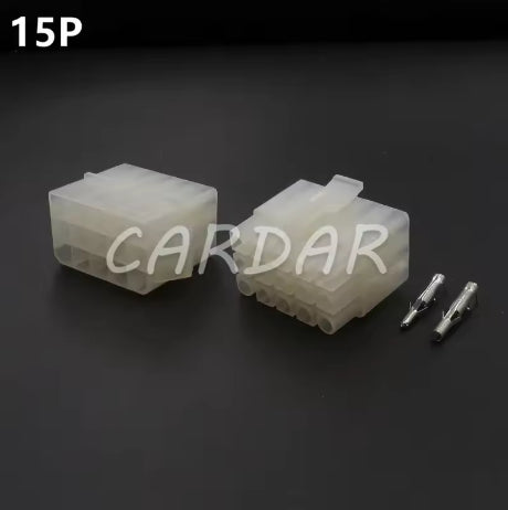 L6.2 Tamiya Large Battery Male Female Plug Set Big Tamiya Style Nickle Pin Connector Unwired 6.2mm Pitch Socket For RC Hobby