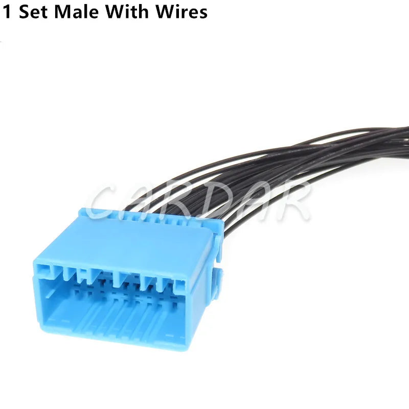 20 Pin Automotive CD Player Power Speaker Socket Audio Auto Connector For Honda Fit Buick MX5-A-20P-C MX5-A-20S-C