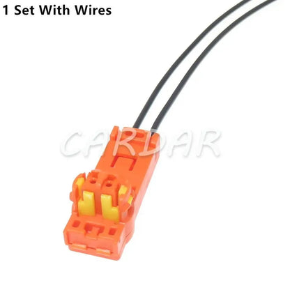 2 Pin Orange Color Automotive Socket For Toyota Camry Corolla Crown Highlander