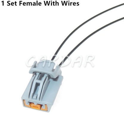 2 Pin 7282-6445-40 7283-6445-40 Automotive Electric Tail Door Wiring Socket Grey Auto Unsealed Connector