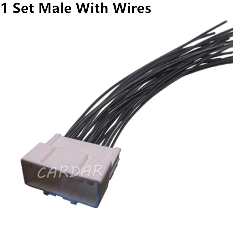 25 Pin 6098-2446 Car Power Amplifier Replacement Connector Parts 6098-1819 Auto Wiring Harness Socket