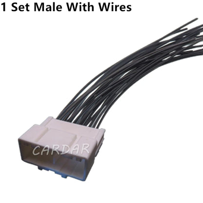 25 Pin 6098-2446 Car Power Amplifier Replacement Connector Parts 6098-1819 Auto Wiring Harness Socket