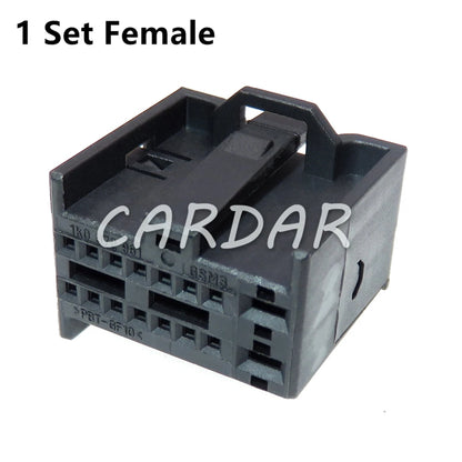 16 Pin Car Door Control Wire Plug Auto Window Lifter Motor Cable Socket Automobile Electrical Connector 1K0 972 961