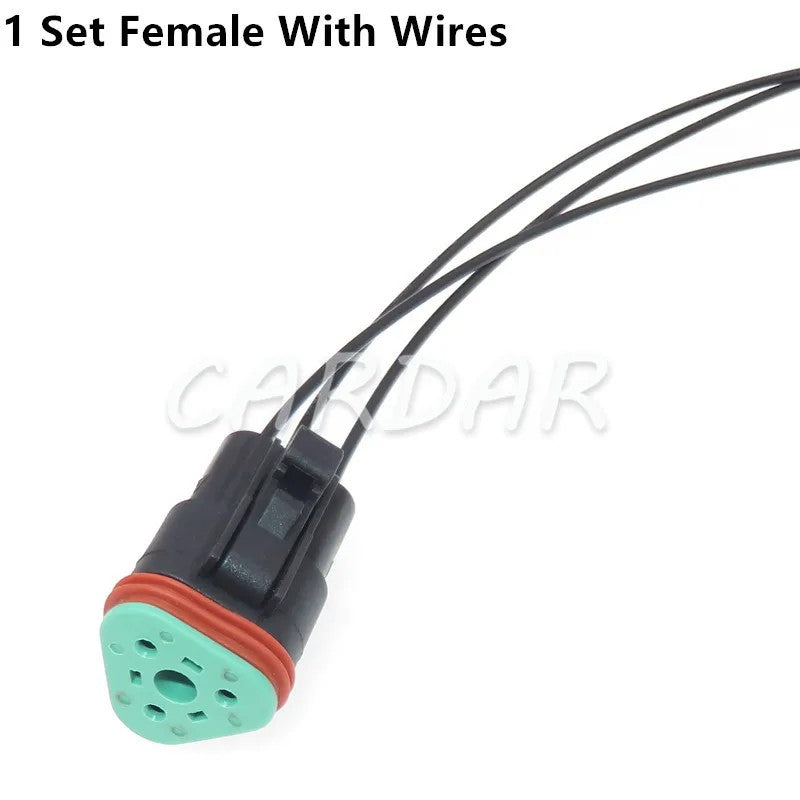 3 Pin Automotive Connector DT Series DT04-3P DT06-3S For Deutsch Auto Plug