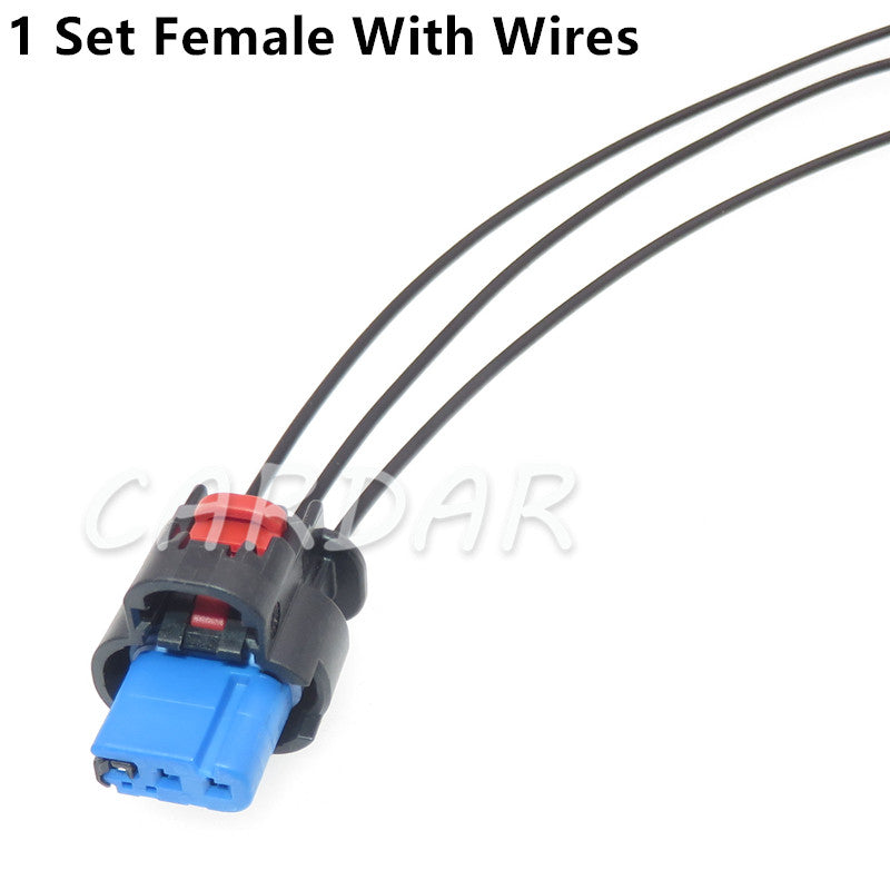 3 Pin Auto Reversing Radar Wire Cable Waterproof Socket For Buick Roewe 1-2296695-1 2203771-1