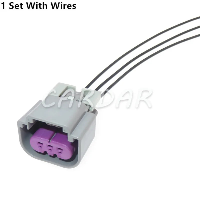3 Pin 13511996 Automotive Connector Auto Flex Fuel Sensor Oil Level Sensor Plug GT 150 Wiring Socket For BMW