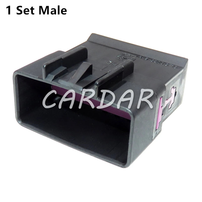 Conector de cable automático de 16 pines 15332182 15332177, adaptador macho hembra, carcasa de plástico para coche, enchufe sin sellar