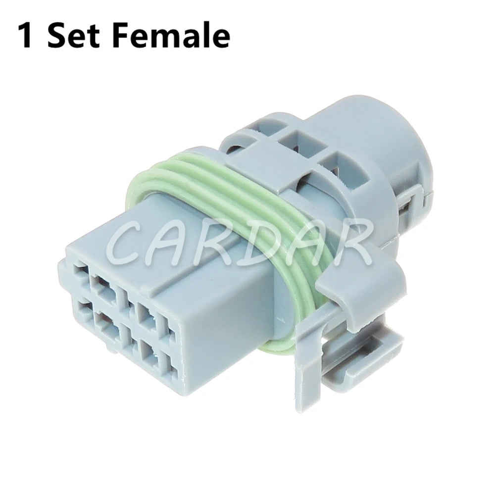 6 Pin 3.5 Series Grey Automobile Electric Wire Waterproof Female Socket Unsealed Male Plug