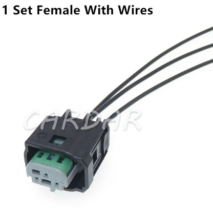 3 Pin 968401-1 Automobile Air Conditioning Pressure Switch Cold Air Sensor Cable Socket 1J0972483 2-967642-1