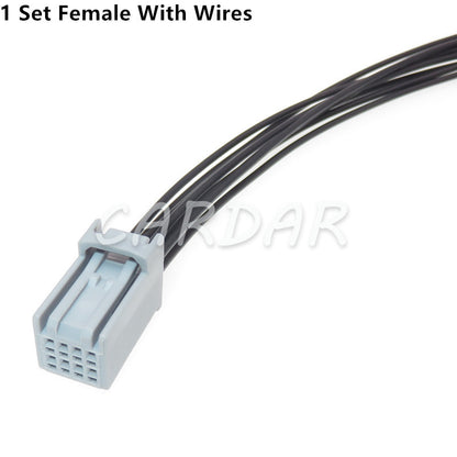 8 Pin 0.7 Series Automobile Multimedia CD Navigation Host Instrument Cable Plug Car Wiring Socket For Honda
