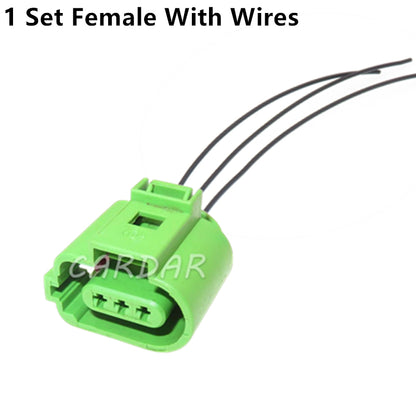 3 Pin 8E0 973 703B Car Knock Sensor Plug for VW Audi 8E0973703B Automotive Engine Wire Harness Connectors