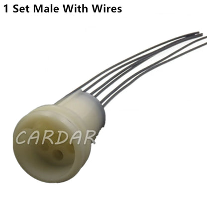6 Pin Round Wire Connector Car Auto Waterproof Electrical Cable Sockets