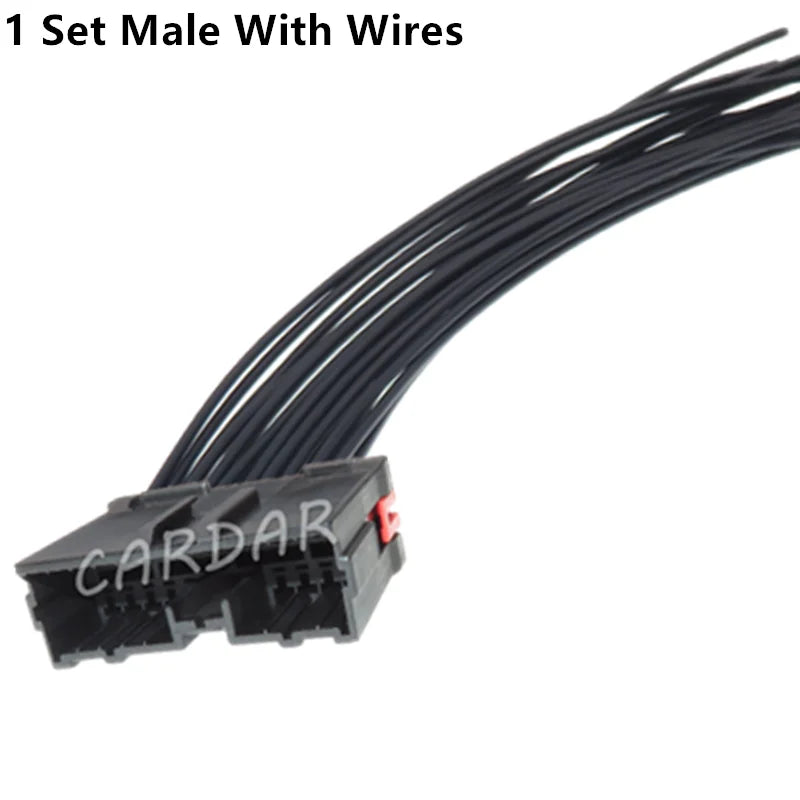 20 Pin Cable Vehicle Cable Socket Automotive Electrical Wire Connector With Pins Terminals