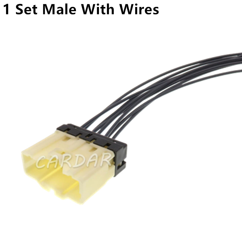 8 Pin 6.3 Series PH772-08015 PH776-08015 Automotive Cable Harness Male Plug Female Unsealed Socket