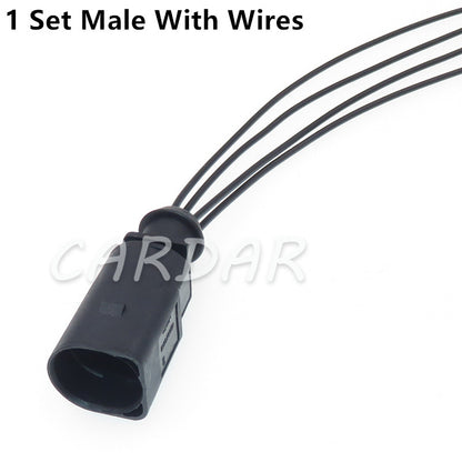 4 Pin 4B0 973 812 4B0973812 4B0 973 712 Automotive 1.5mm Water Temperature Sensor Plug 4B0973712 For VW