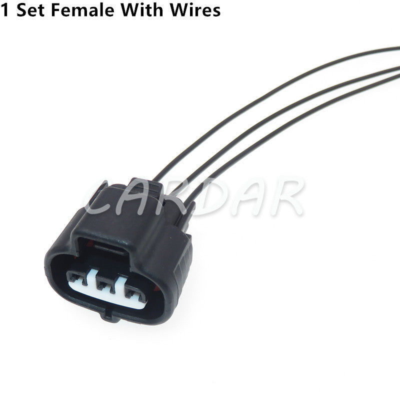 Conector automotriz de 3 pines 6189-0099 para sensor MAP de VSS Toyota 1JZ 2JZ, sensor de presión de turbo de vacío 90980-10841, enchufe automático LX13
