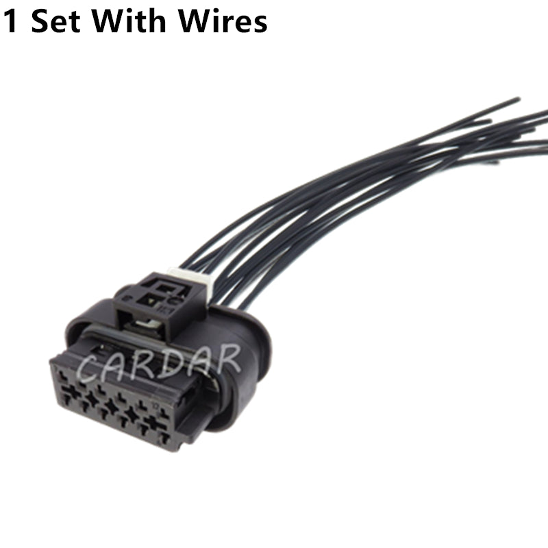 12 Pin 1.2 Series Automobile Wire Cable Waterproof Socket with Terminal and Rubber Seals Car Connector 806-344