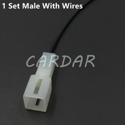 1 Pin 2.8 Series 626063 626062 Automobile Plastic Socket Unsealed Wiring Harness Female Male Connector