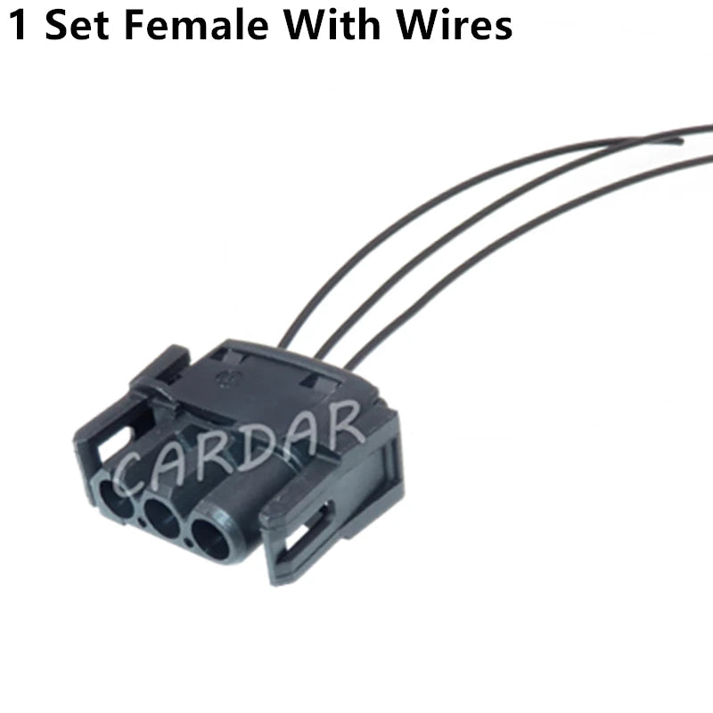 3 Pin 2.5 Series Auto Electric Wire Connector Male Plug Female Waterproof Wiring Socket For BMW