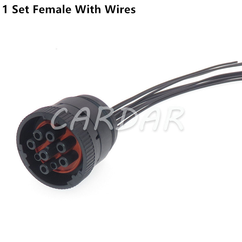 9 Pin Deutsch HD16-9-1939P HD16-9-1939S Waterproof Auto Plug Diagnosctic Tool Circular Connector For Track J1939