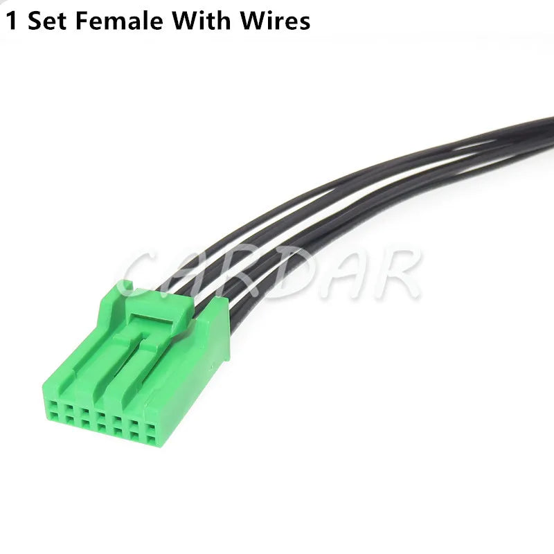 7 Pin IL-AG5-7S-S3C1 Auto ACS Plug Low Speed Automatic Brake Active City Stop Wire Sockets For Ford