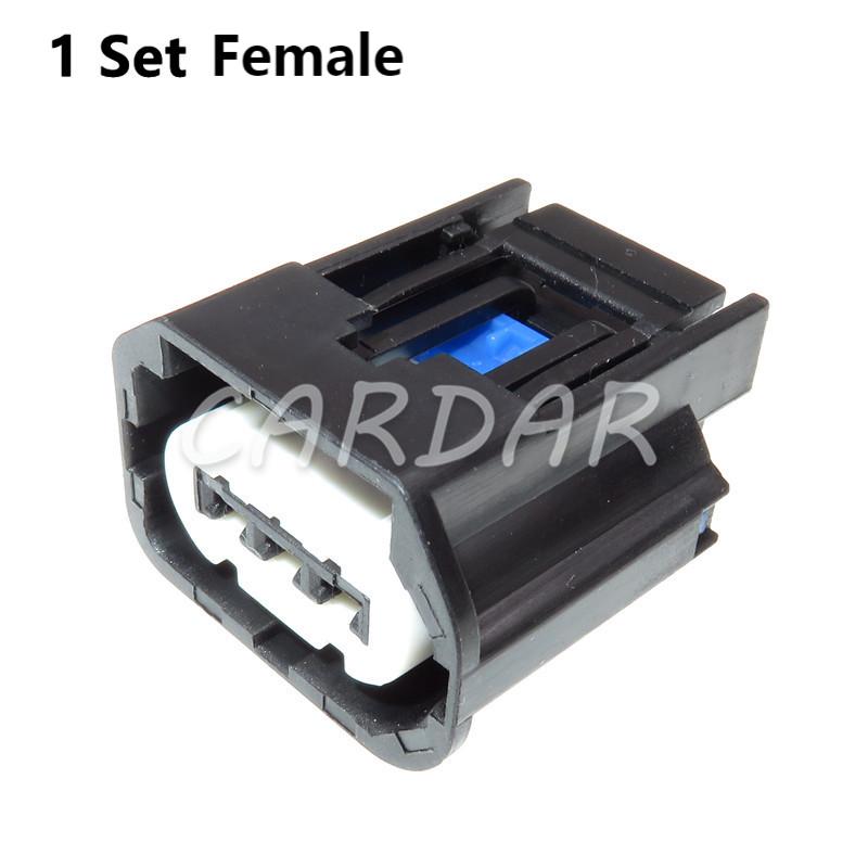 3 Pin Automotive Power Steering Pump Plug Auto EPS Connector Socket For Ford Focus Mazda