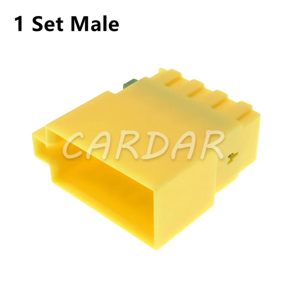 8 Pin 2.8 Series Yellow Car Unsealed Cable Connector Automobile Male Plug Female Socket Auto Plastic Housing Plug