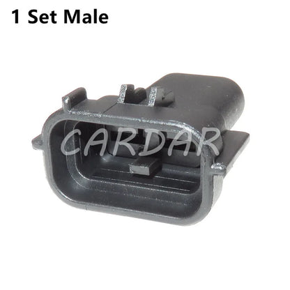 2 Pin 344075-1 Waterproof Connector Electrical Fan Socket For Nissan Subaru Infiniti
