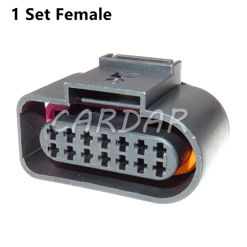 14 Pin 6X0973817 6X0973717 Auto 09G Gearbox Cable Socket 6X0 973 817 6X0 973 717 Waterproof Connector For VW Audi