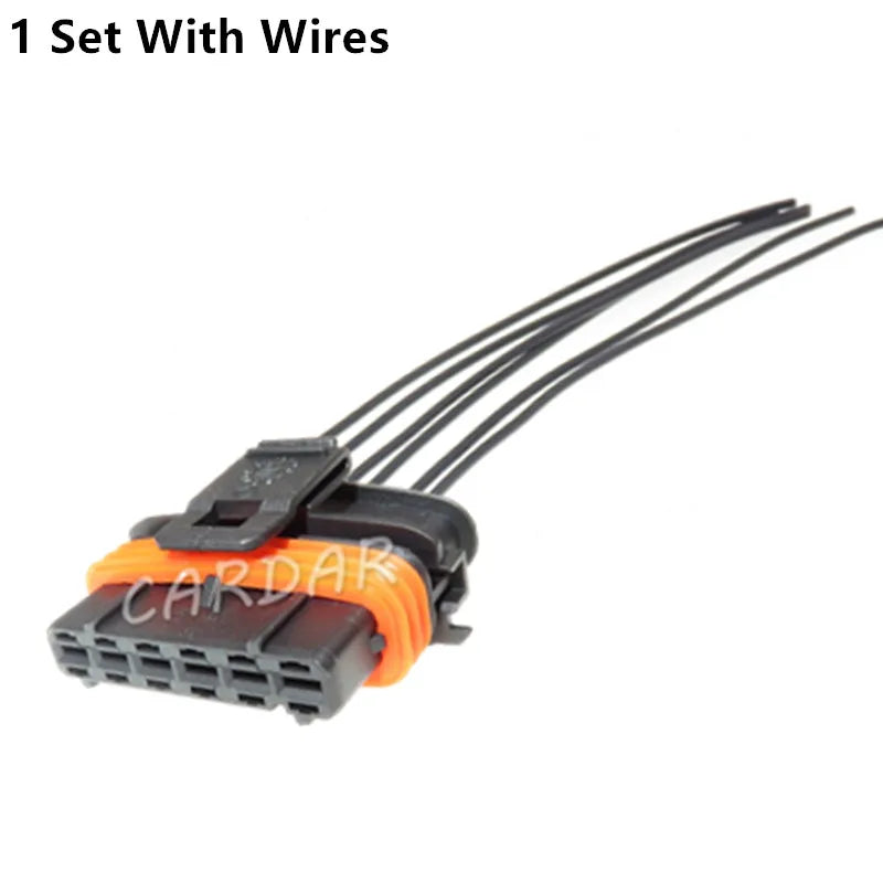 6 Pin 1 928 403 202 Auto Gas Accelerator Pedal Connector 1928403202 Waterproof Cable Socket For Fiat Hyhundai Kia Smart