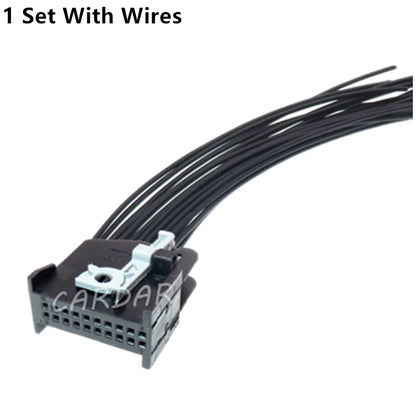20 Pin A0525450530 Miniature Electric Wiring Wire Connector 1-1718422-1 1-968177-2 Car Unsealed Socket