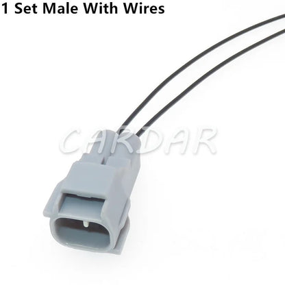 2 Pin Automobile Electric Wire Harness Connector Waterproof Socket For Toyota 7282-8129-40 7283-8129-40 90980-11255