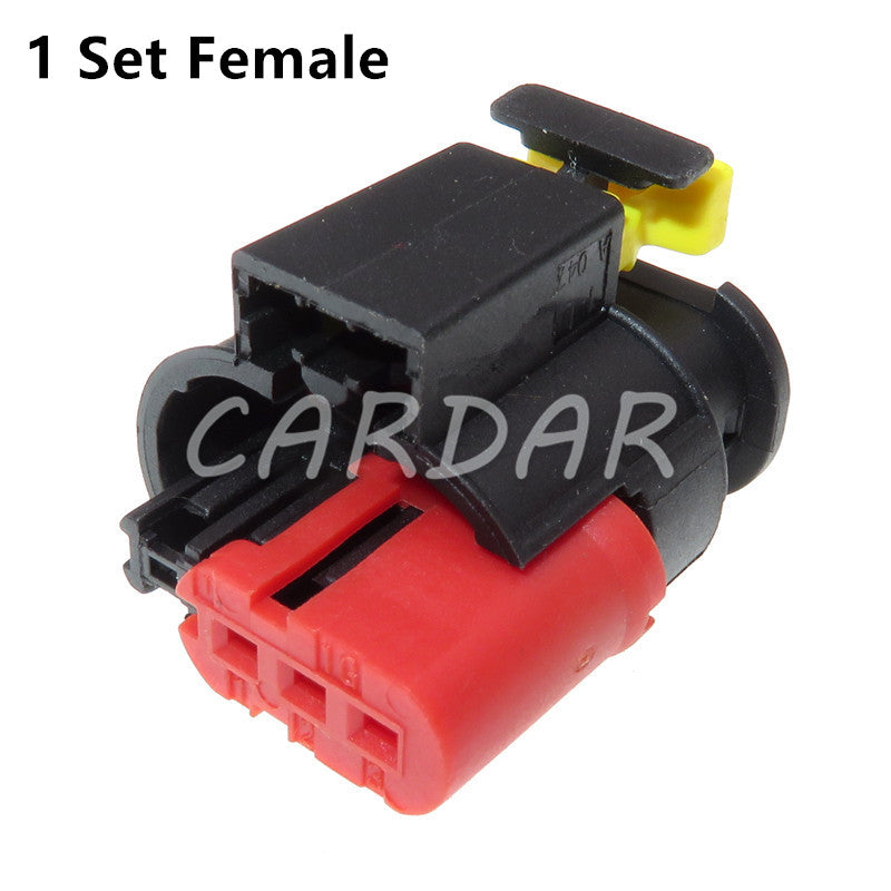 3 Pin 284425-1 284426-1 Waterproof Automotive Connector Sealed Sensor Socket Fuel Diesel Injector Ignition Coil Plug