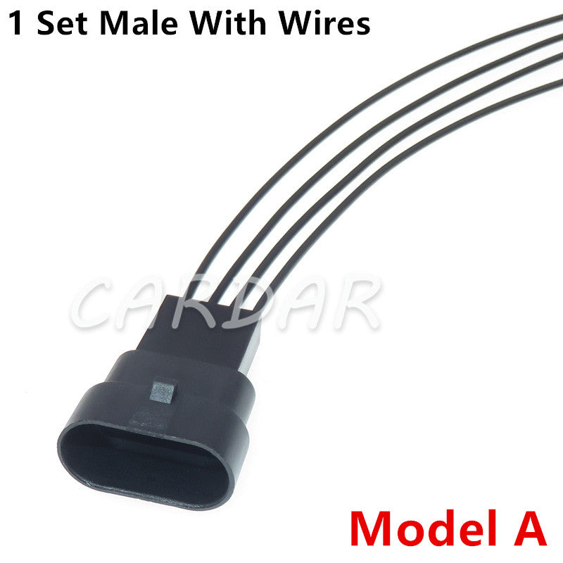 4 Pin 12162190 12162188 Waterproof Wire Automotive Connector Socket Intake Pressure Sensor Plug For BUICK Motorcycle Car