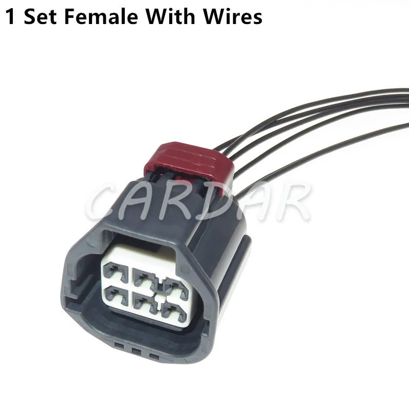 6 Pin 7283-5577-107282-5577-10 Waterproof Automotive Throttle Pump Connector Electrical Wire Harness Socket