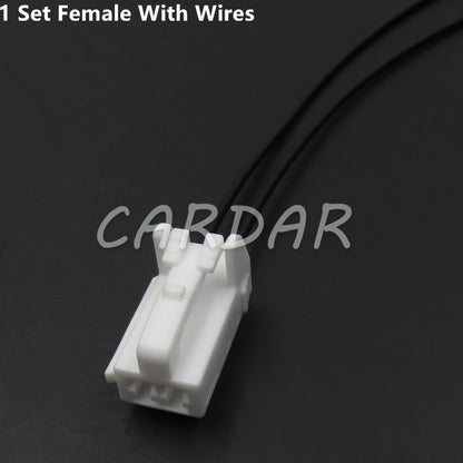 2 Pin 90980-1247 Auto Connector Auto Reading Light ABS Sensor Socket Seat Motor Plug 6149-1251 7283-1020 For Toyota