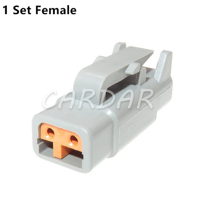 2 Pin DTM DTM06-2S / ATM06-2S DTM04-2P / ATM04-2P Waterproof Electrical Connector Inlet Air Temperature Sensor Plug