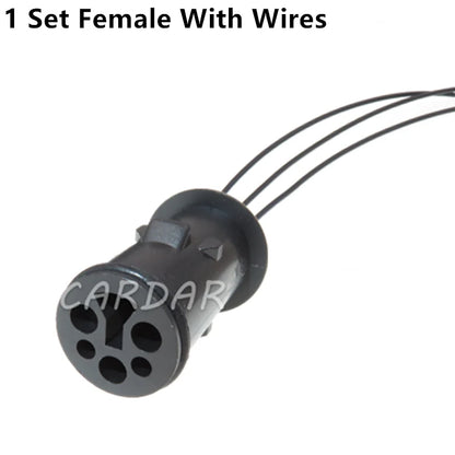 Enchufe automático impermeable de 3 pines, conector sellado automotriz de 1.5 mm para motores de coche