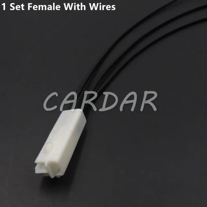 3 Pin 6098-3752 6098-3751 Auto Plastic Housing Socket Male and Female Docking Electric Wire Connector