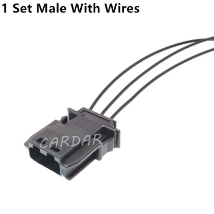 3 Pin MX19003P51 MX19003S51 Car Waterproof Female Socket and Male Plug Auto Rearview Mirror Wiring Connector