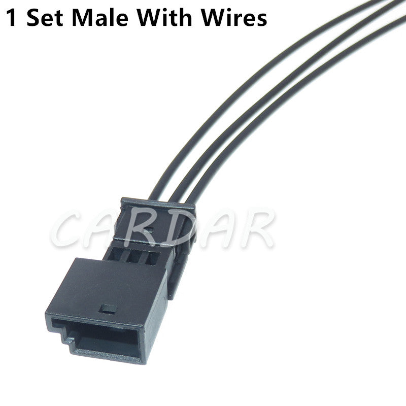 3 Pin 1-968700-1 1355620-1 Auto Stereo Connector Car Speaker Plug Treble Plug Rain Sensor Socket For VW BMW