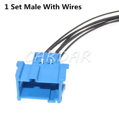 6 Pin 1-965641-1 8-968970-1 Blue Automotive Male Female Docking Wiring Terminal Unsealed Socket Auto Parts