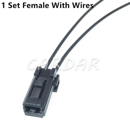2 Pin Car Audio Modification Socket Automotive Tweeter Plug Wiring Harness Electrical Connector For Mazda CX-5
