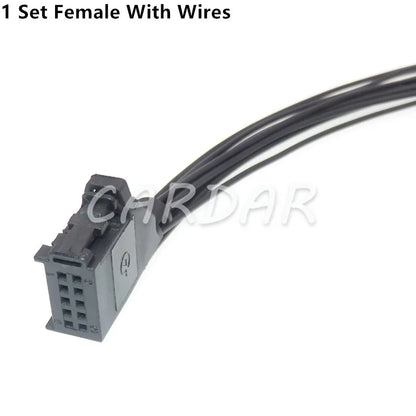 10 Pin 8E0971980 1K0971992 Auto Rear View Mirror Plug Car Headlight Switch Wire Socket 8E0 971 980 For VW