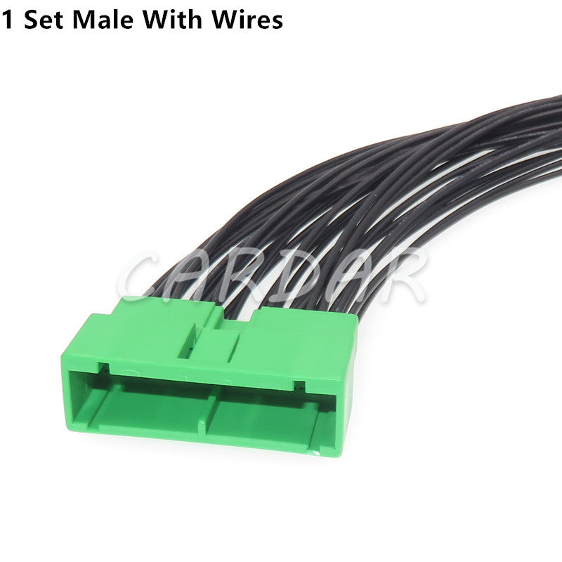 30 Pin IL-AG5-30S-D3C1 Automotive Car Modified Instrument Wire Harness Socket Auto Connector For Honda