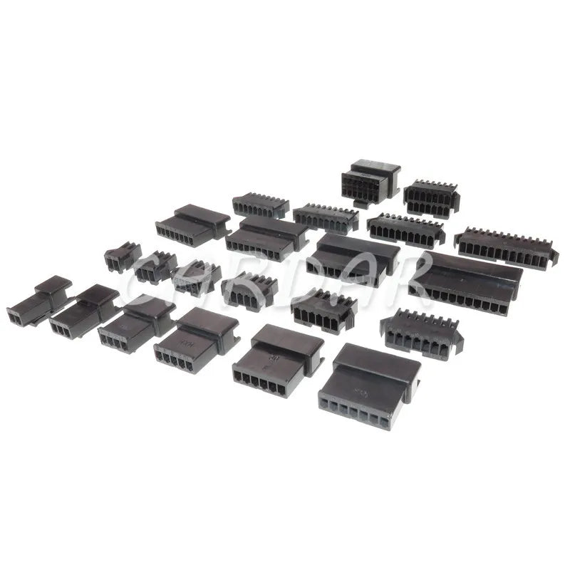 SM 2.54 Pitch Connector 2/3/4/5/6/7/8/9/10/11/12 Pin Female Male Wire Socket Housing With Terminals SM-2P SM-2R JST SM2.54