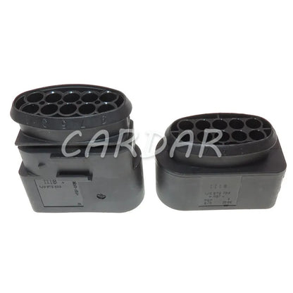10 Pin 1J0973835 1J0973735 3.5mm Auto Temp Sensor Plug Deflation Valve Copnnector Waterproof Headlight Socket For VW Audi