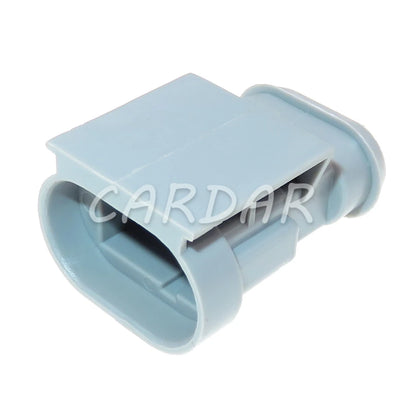 6 Pin 3.5 Series Grey Automobile Electric Wire Waterproof Female Socket Unsealed Male Plug