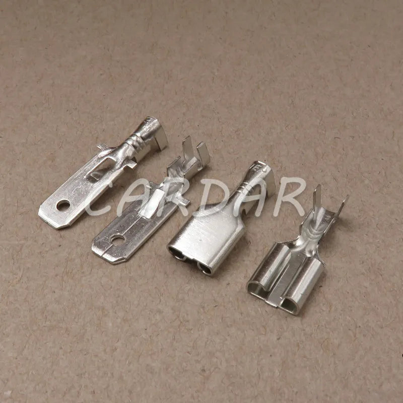 4 Pin 6.3mm Automotive Automobile Housing Connector Car Wire Harness Socket